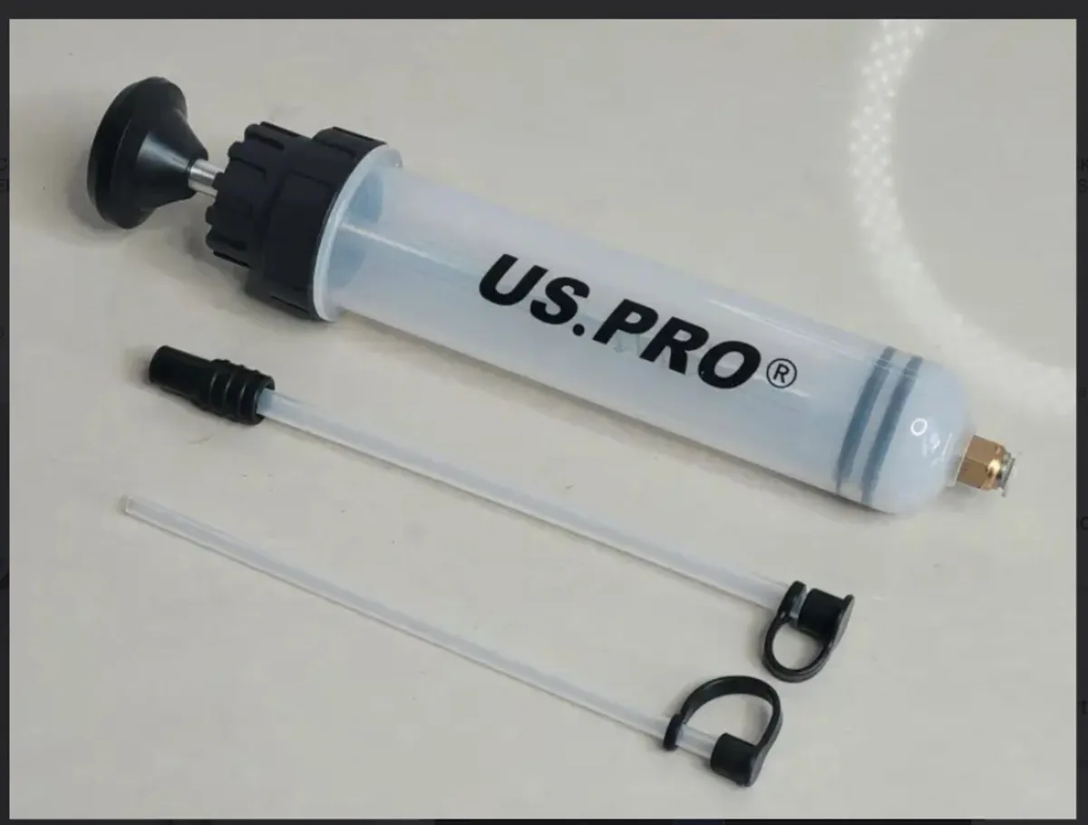 US PRO 200ml Oil & Brake Fluid Inspection Syringe