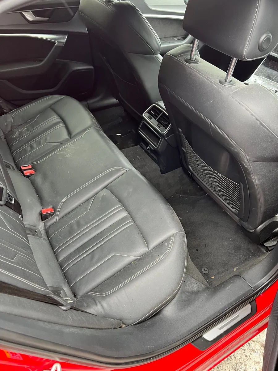S line leather interior black for audi a6 c8 2019 - Image 2