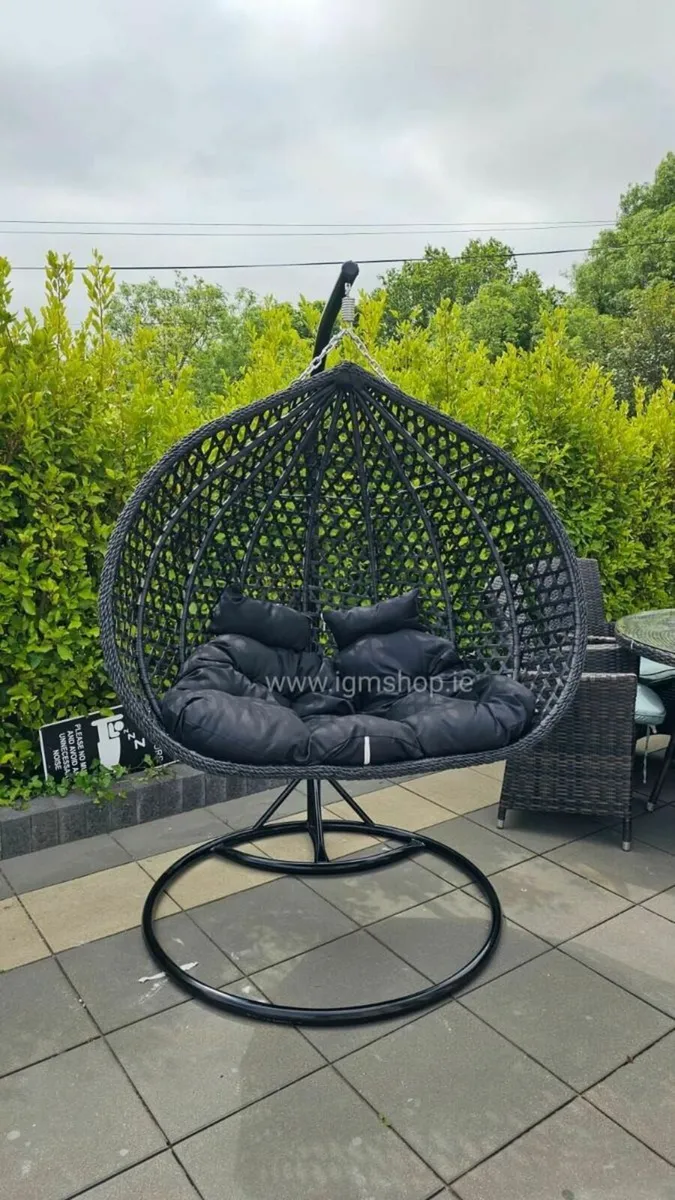 Rattan Garden furniture Double egg chair brand new - Image 2