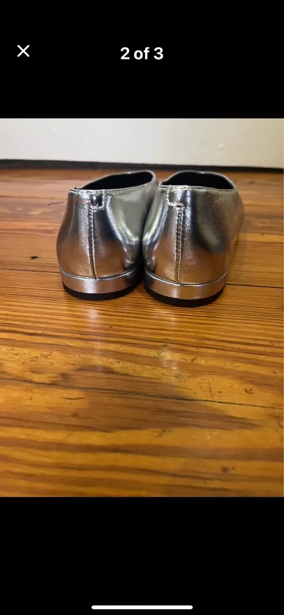 Gorgeous Silver Pumps - Image 2