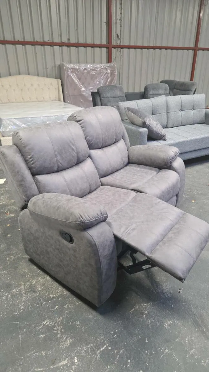 3+2+1 All Recliner Fabric Set - Image 1