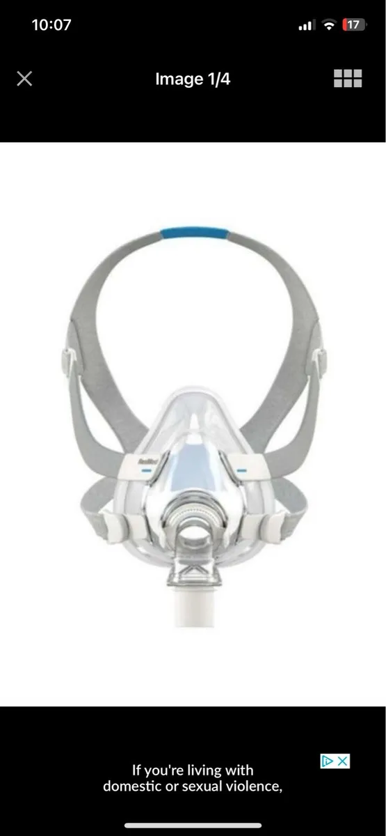 Cpap Airfit F10 Mask - Image 1