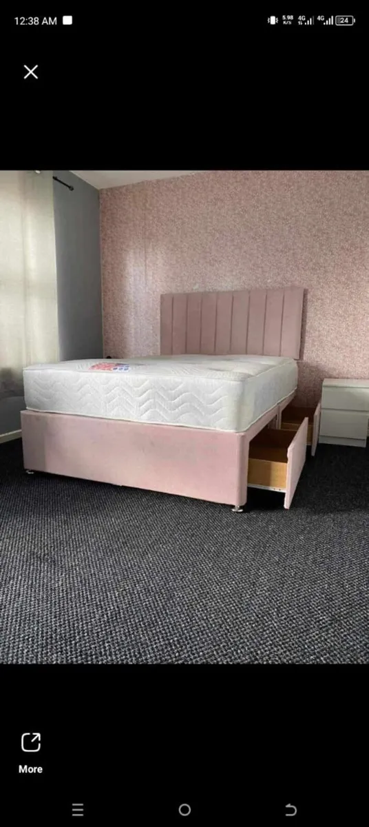 Brand new divan beds with mattress