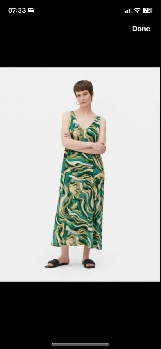 BNWT Ladies Swing Dress: Size 10 - Image 3