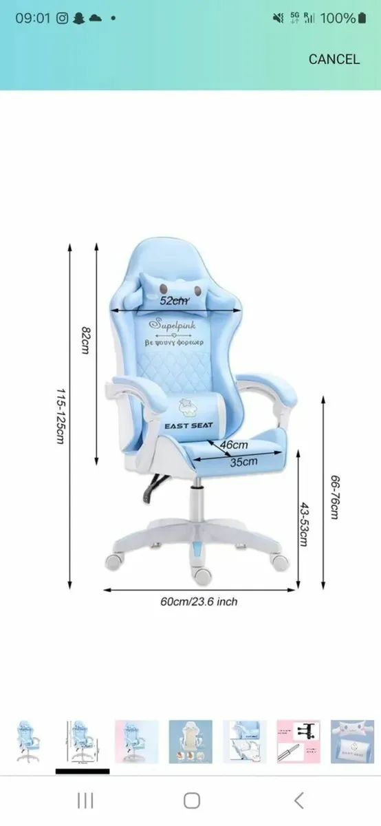 Chair for boys or girls brand new - Image 2