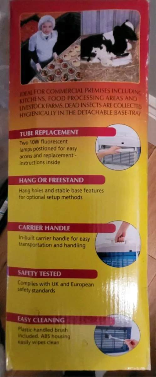 New Gotcha Insect killer plugs in. - Image 2
