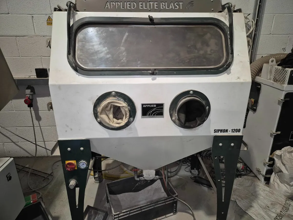 Bead Blast Cabinet & Extraction System - Image 1