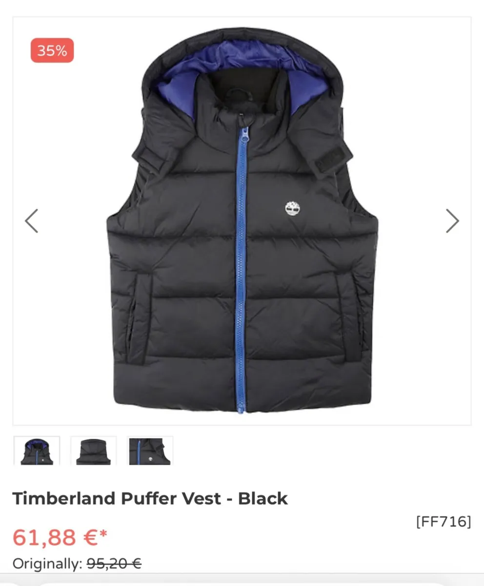 Kids Timberkand Jacket - Image 1