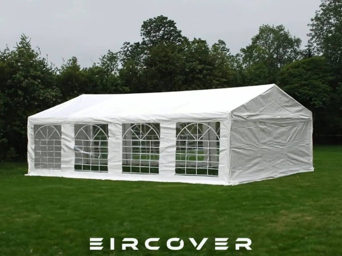Marquee 5m x 8m PE cover (16' - 26') FREE Delivery - Image 4
