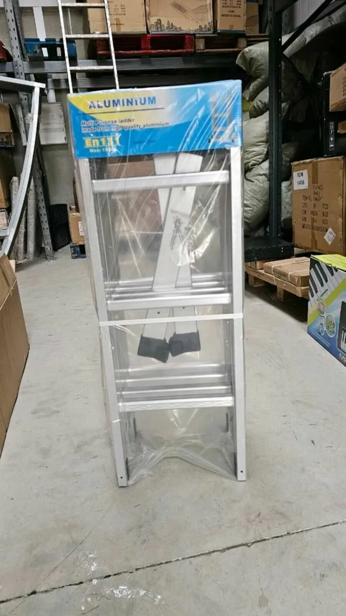 Foldable Multi-Purpose 5 Way Ladder - Image 2