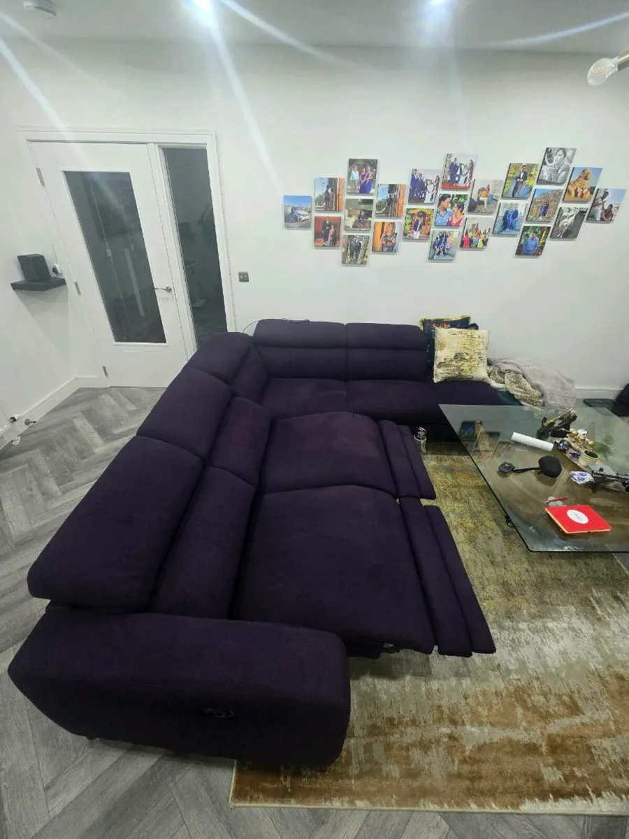 Electronic Recliner L shape Sofa - Image 2