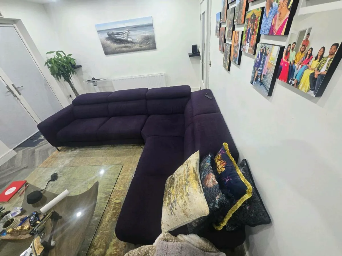 Electronic Recliner L shape Sofa - Image 3