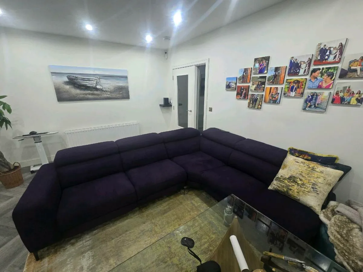 Electronic Recliner L shape Sofa - Image 4