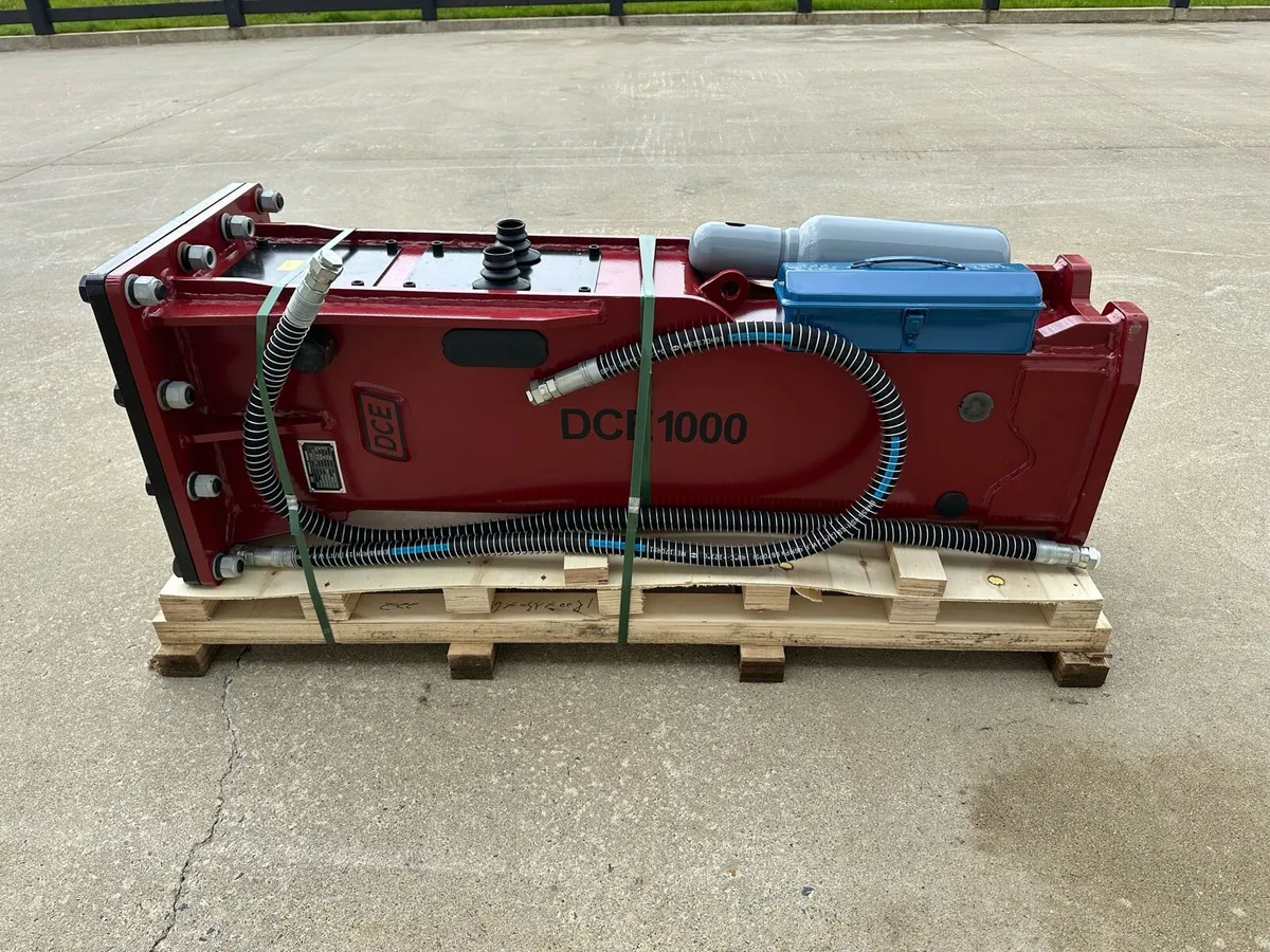 New unused DCE 1000 breaker to suit 13 ton excava - Image 4