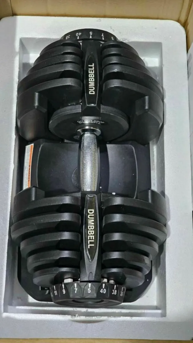 Dumbbells 2x 40kg - Image 3