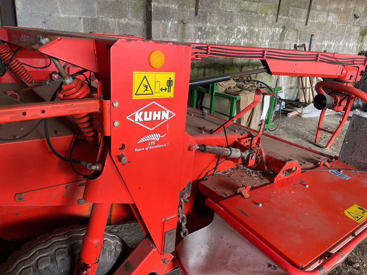 Kuhn mower and lely lotus stabilo tedder - Image 1