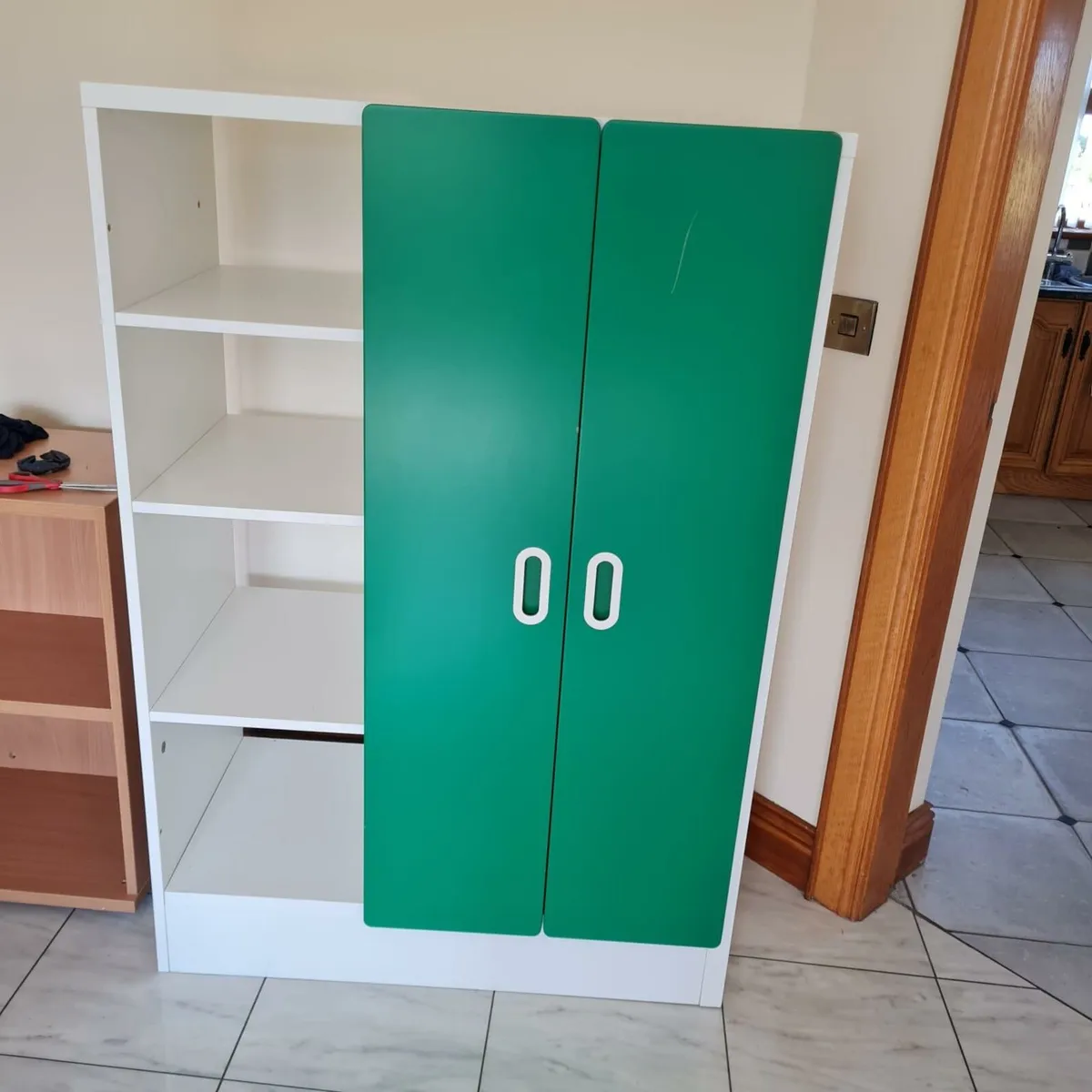 Childs wardrobe and shelves - Image 1