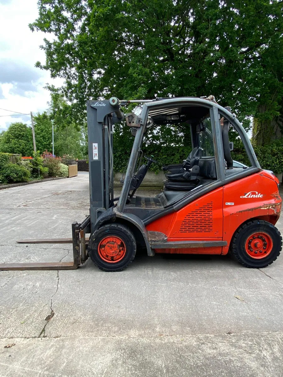 2007 LINDE H40 D 4.0T DIESEL FORKLIFT - Image 3