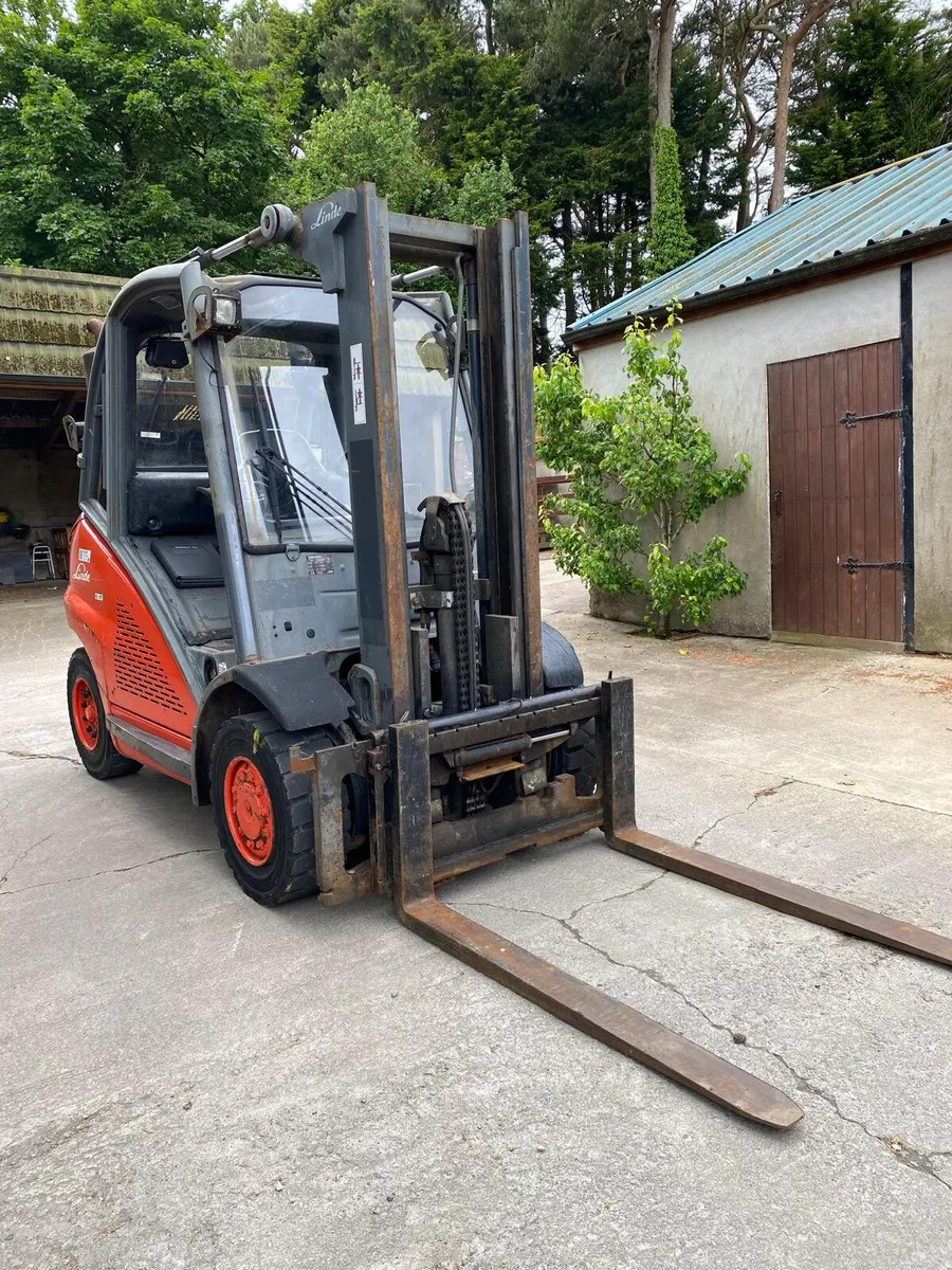 2007 LINDE H40 D 4.0T DIESEL FORKLIFT - Image 4