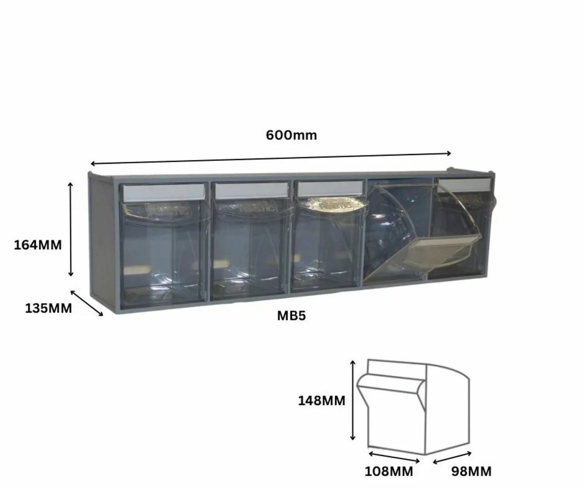 Storage tilt bins - Image 4
