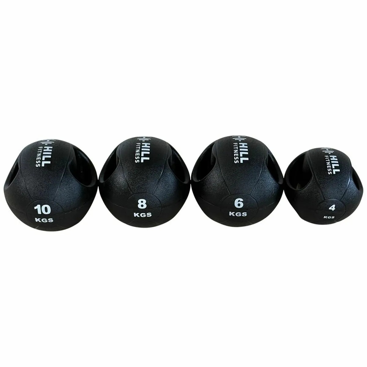 4kg - 10kg Medicine Balls set with Rack - Weights - Image 3