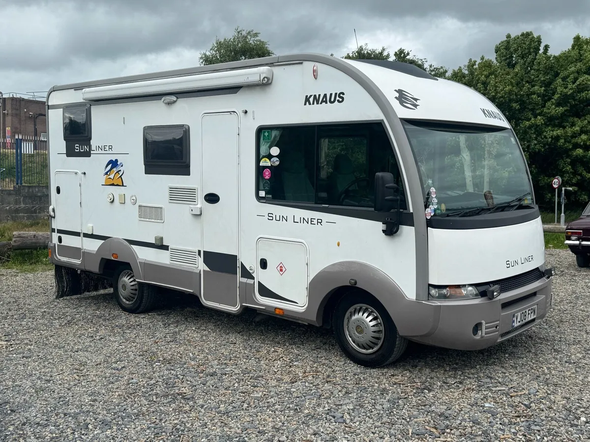 Fiat ducato Knaus sunliner car license drivable - Image 2