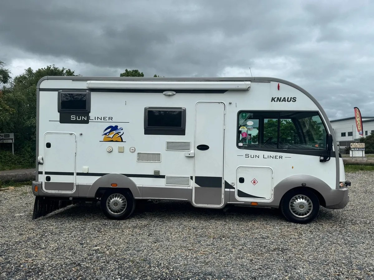 Fiat ducato Knaus sunliner car license drivable - Image 3