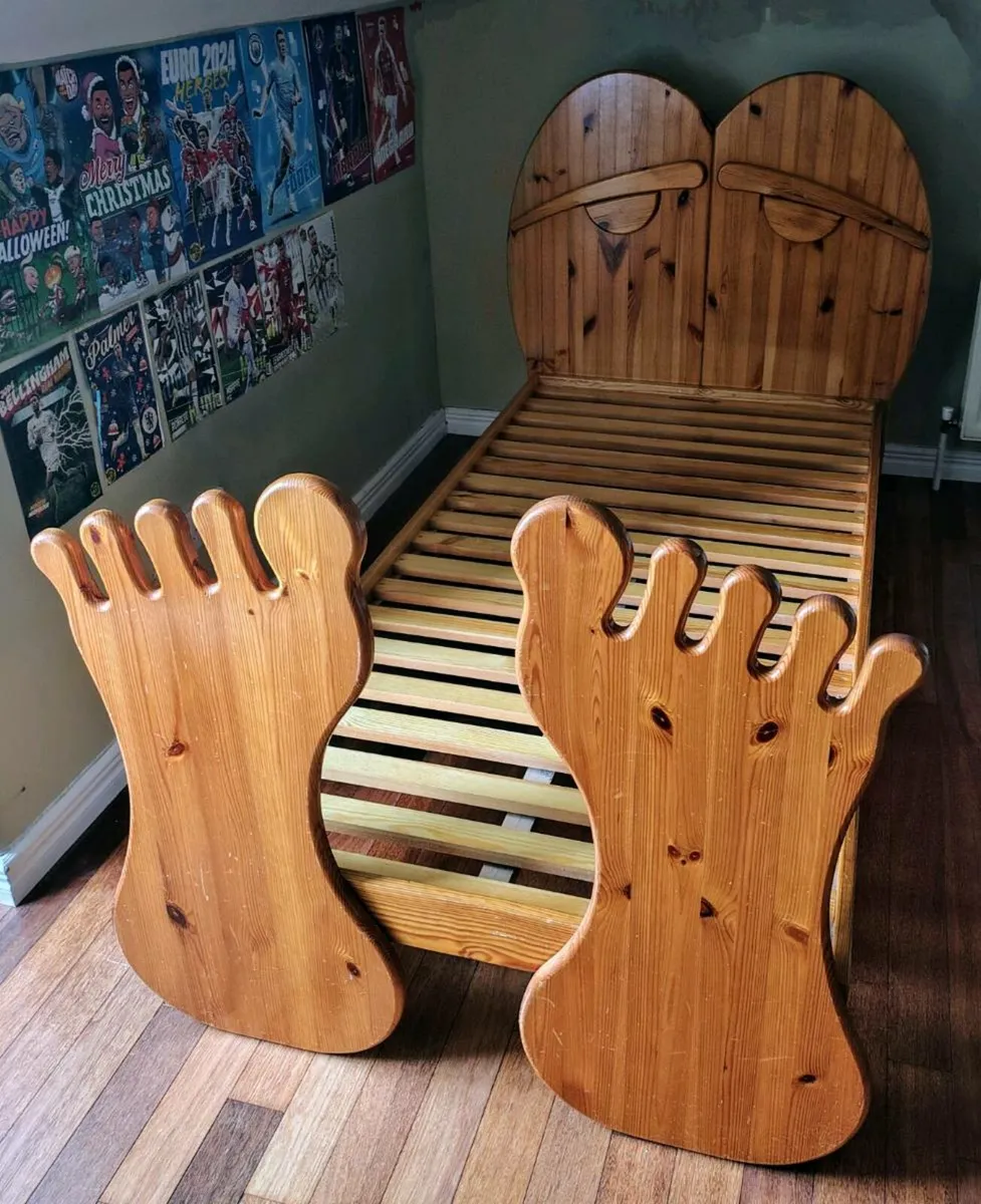 Pine Single Bed - Image 2