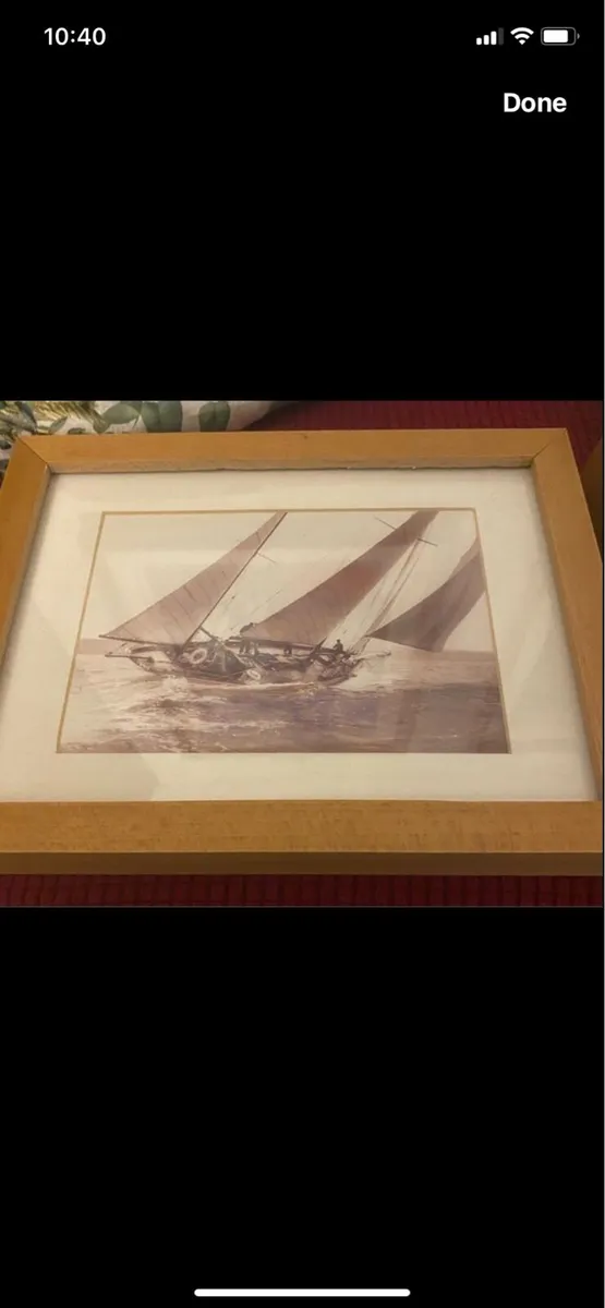 Framed Sailing Prints - Image 2