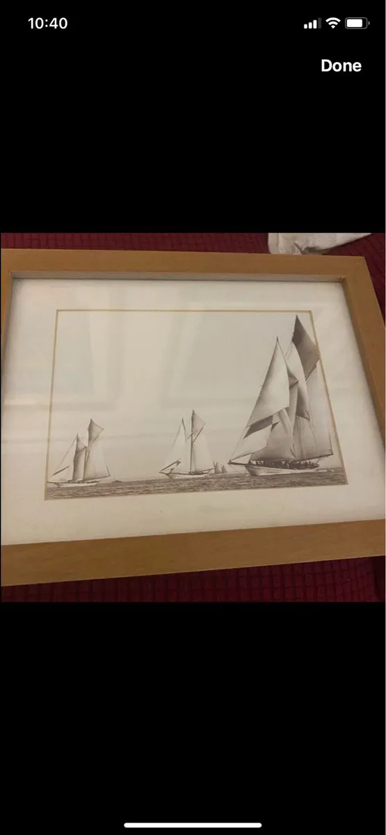 Framed Sailing Prints - Image 3