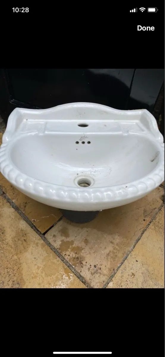 Vintage Ideal Standard Wash Hand Basin - Image 1