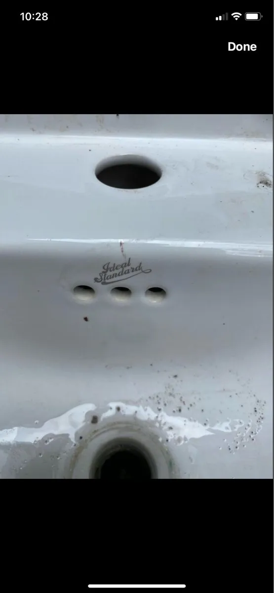 Vintage Ideal Standard Wash Hand Basin - Image 2