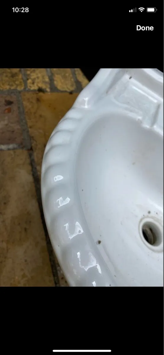 Vintage Ideal Standard Wash Hand Basin - Image 3