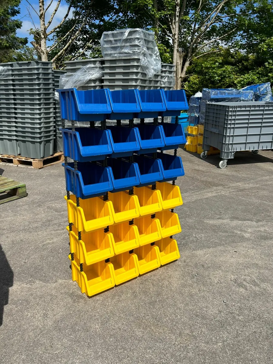 Stackabin storage boxes ideal for a workshop - Image 1