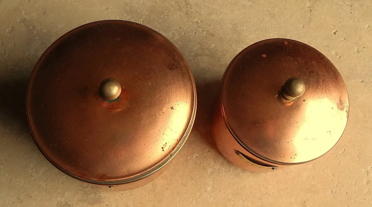 2 Copper Canisters - Image 2