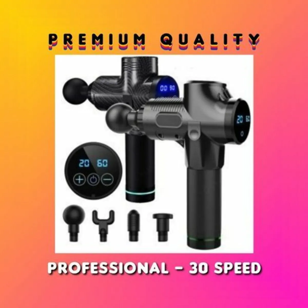 30 Speed Massage Gun Deep Tissue Muscle Massager - Image 1