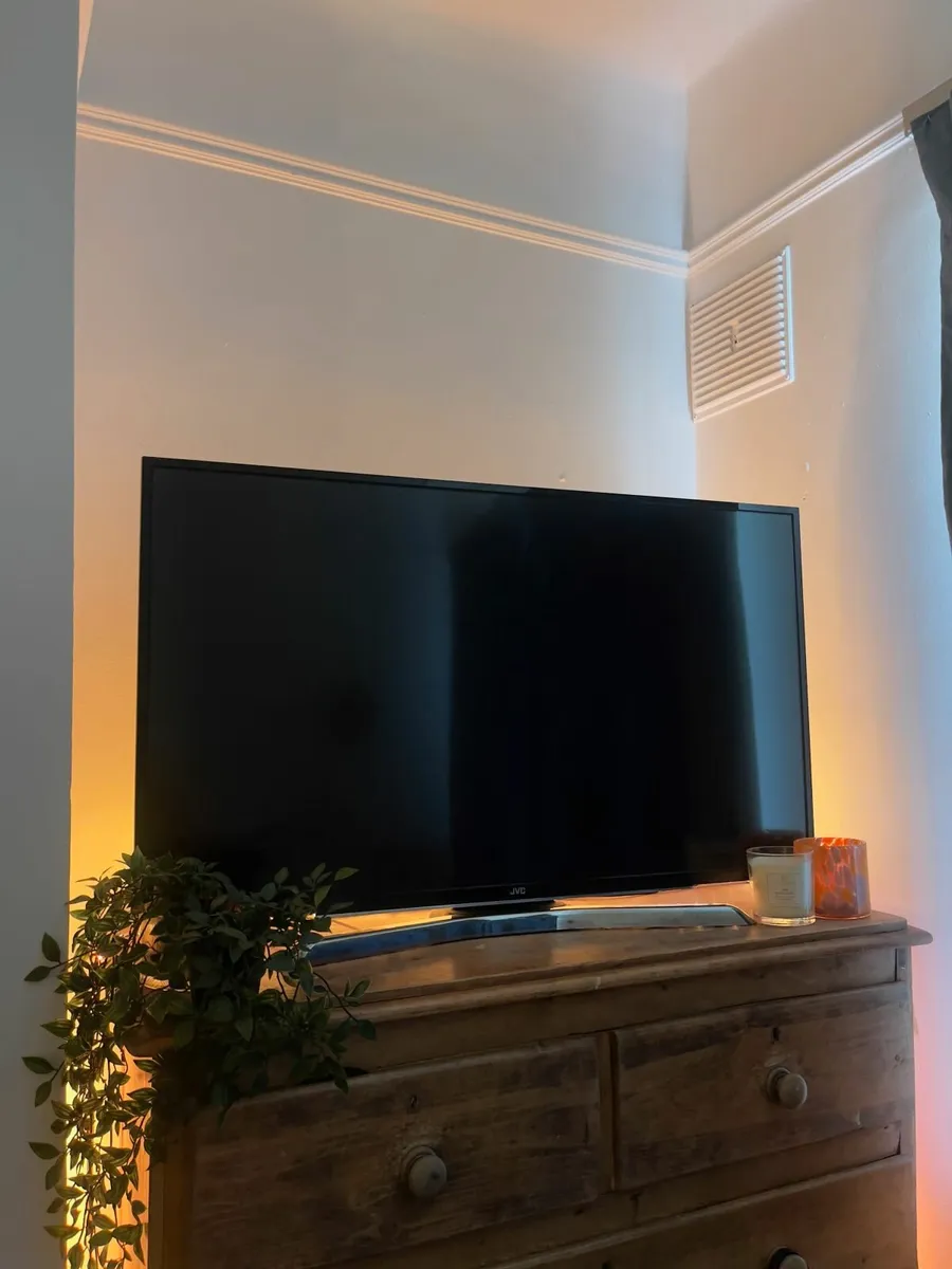 JVC 43" 4K ULTRA HD TV + Chromecast - Image 1