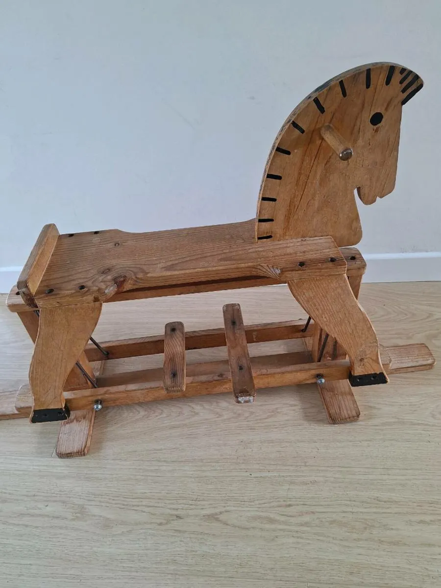 Wooden Rocking Horse - Image 2