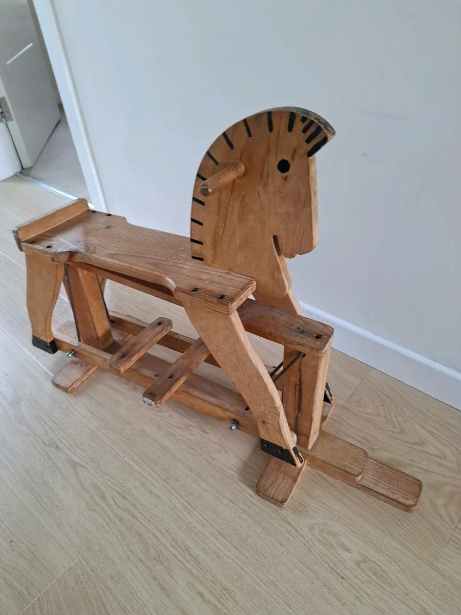 Wooden Rocking Horse - Image 4