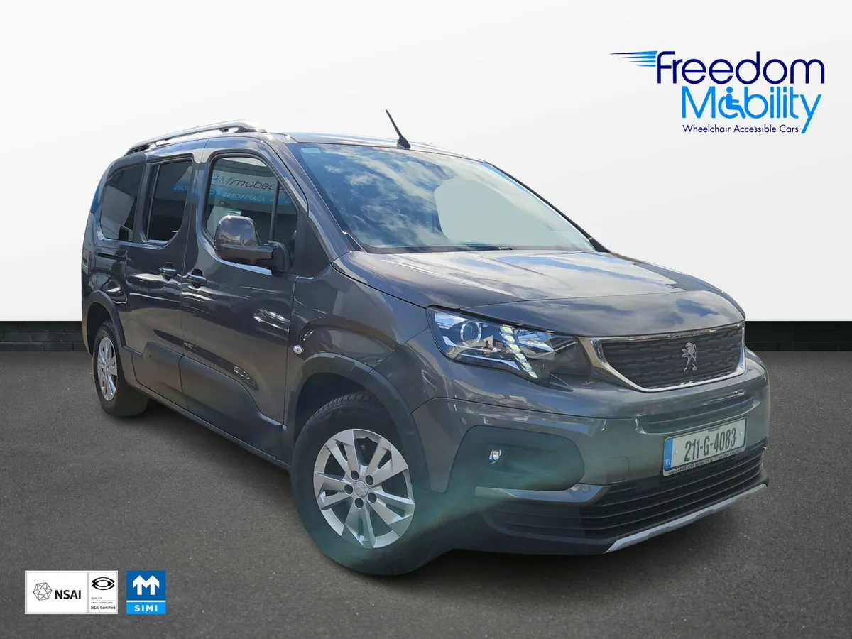 Peugeot Rifter Wheelchair Access Taxi Spec - Image 1