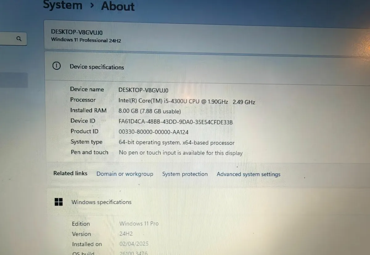 Lenovo ThinkPad X240 Laptop | INTEL i5 | 8GB | 256 - Image 4