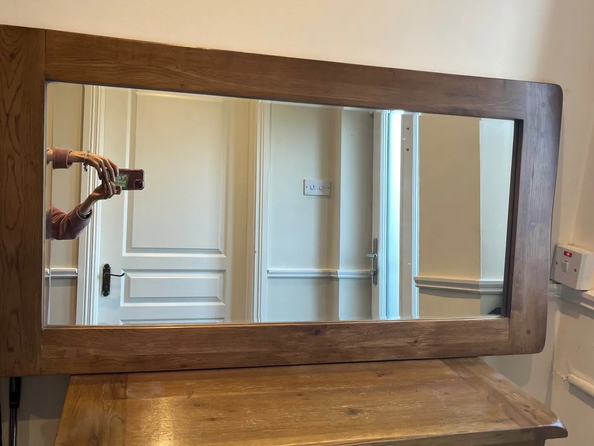 Console table and mirror - Image 3
