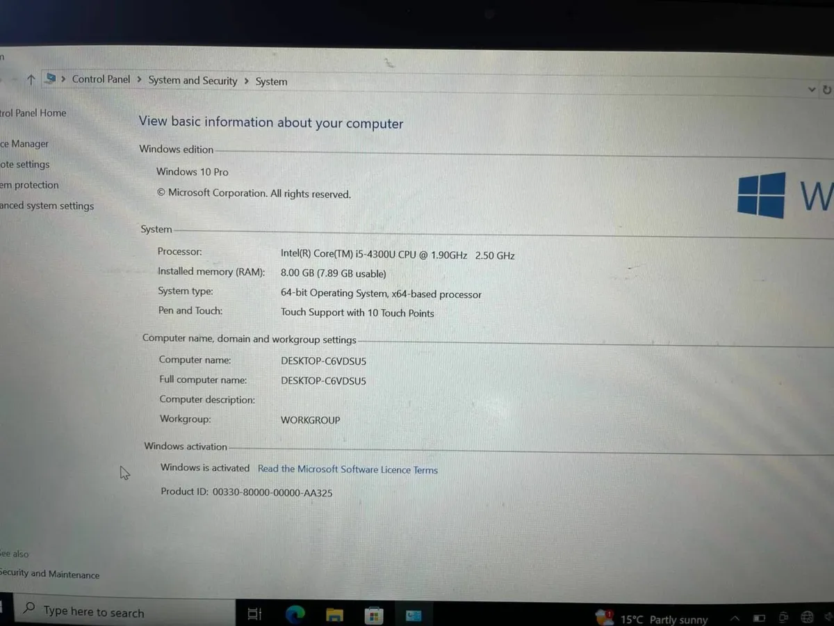 Lenovo ThinkPad T440s i5 8GB 256GB  with station - Image 3