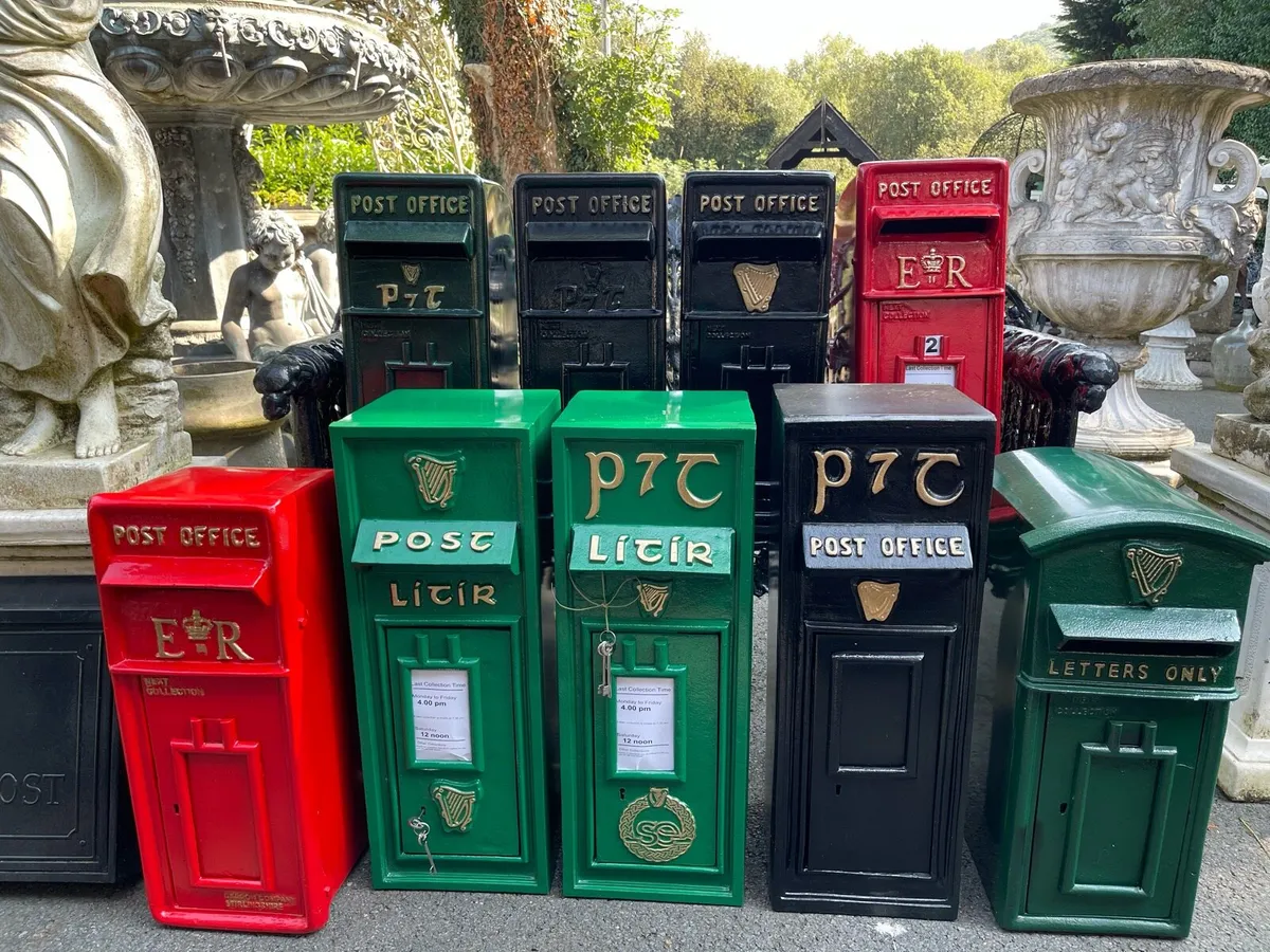Post box building into wall. - Image 2
