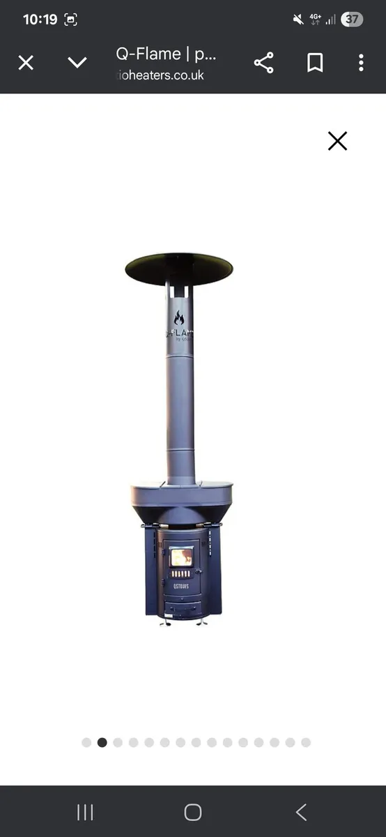 Wood Pellet Patio Heater - Image 4