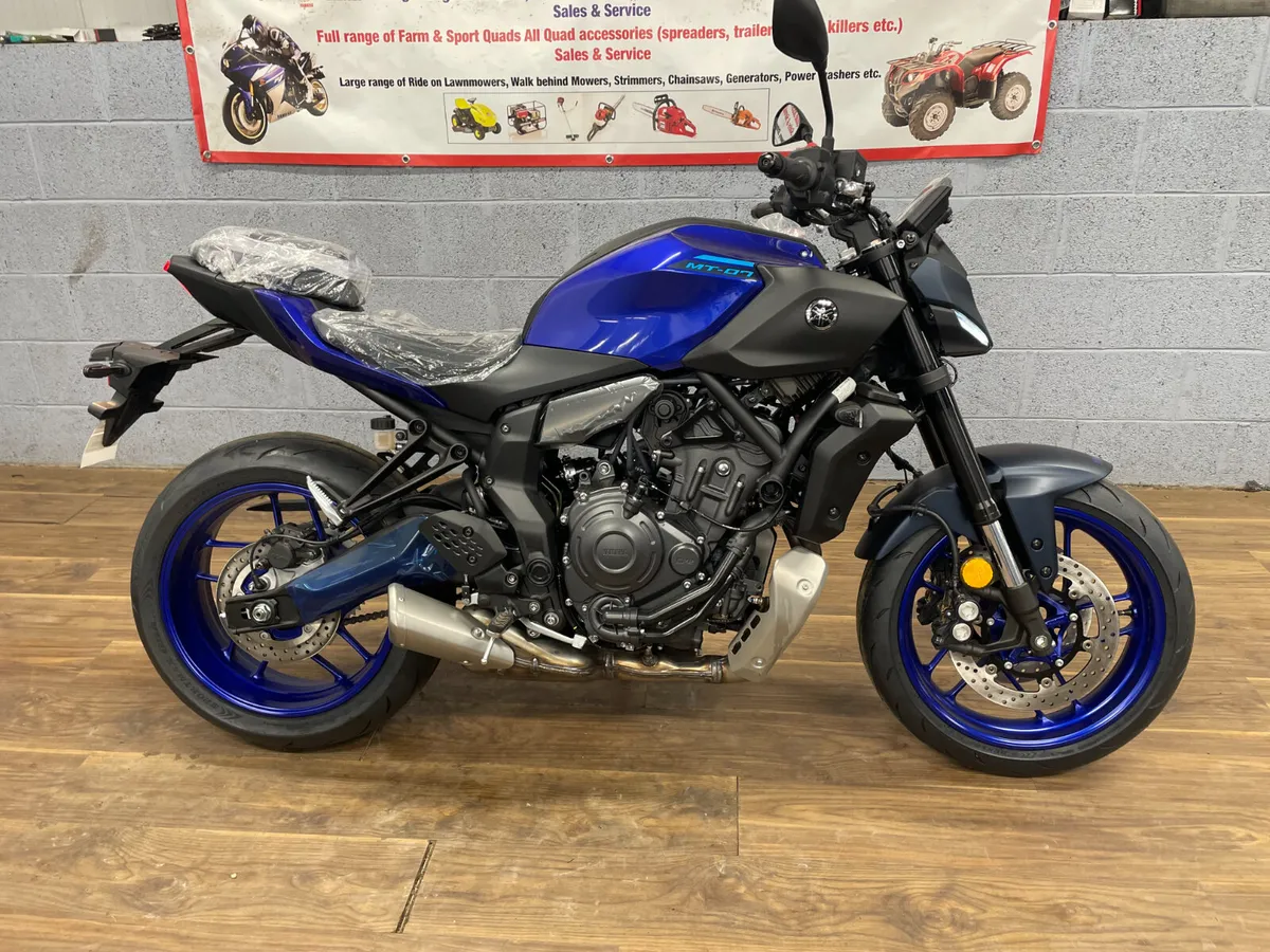 Yamaha MT-07 New Blue - Image 1