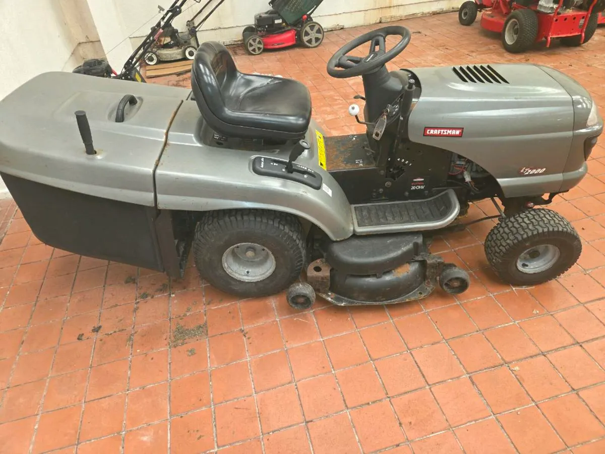 Craftsman ride on - Image 2