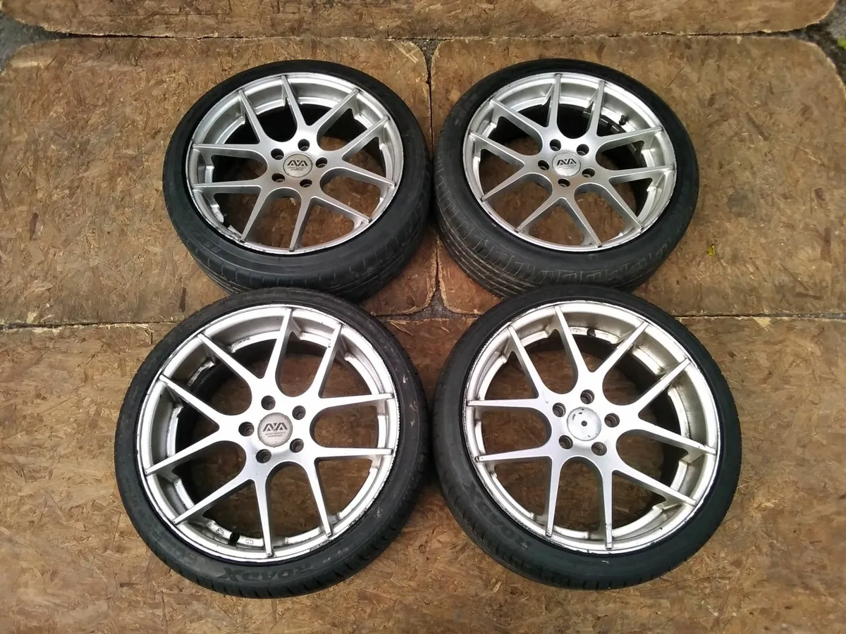 18" AVA Memphis alloys 5x112 -- VW/Audi - Image 2