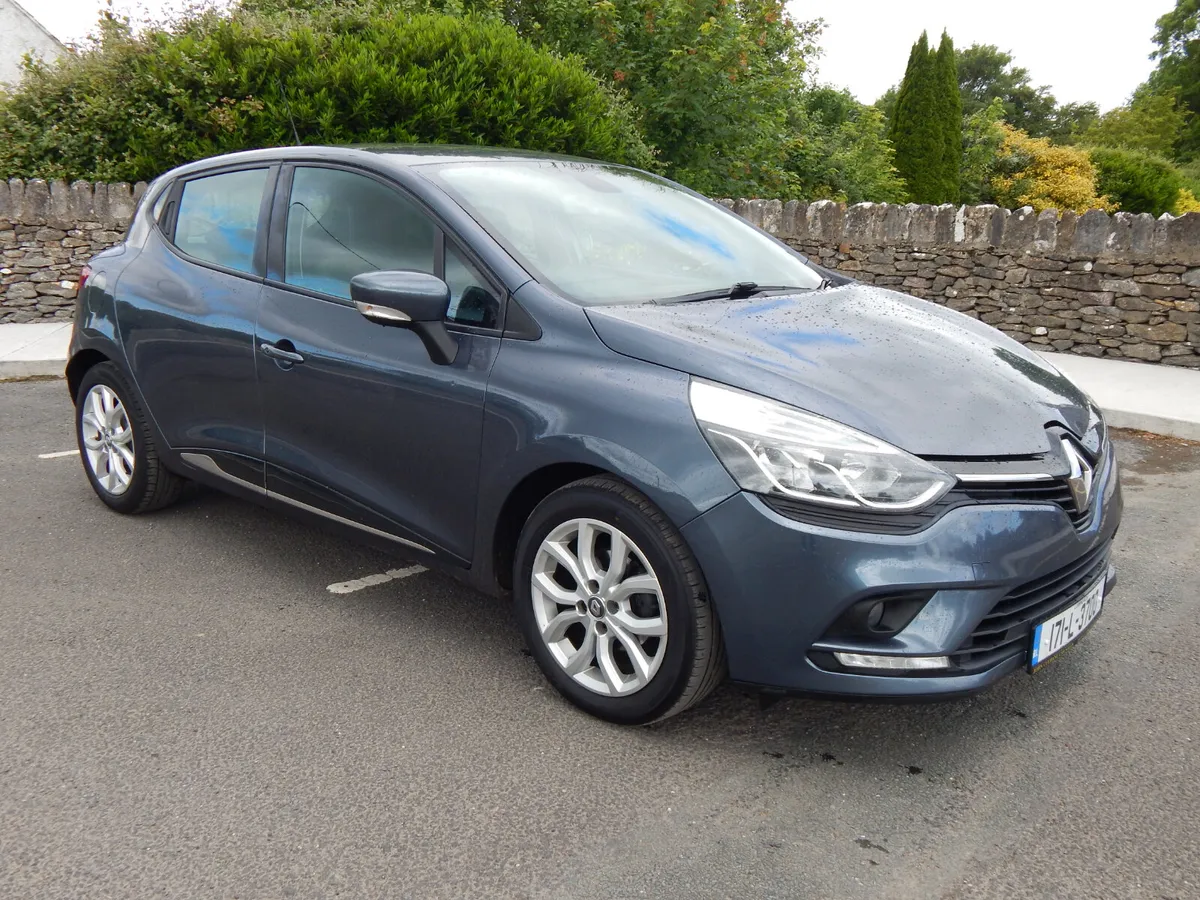 2017 Renault Clio 1.2 Pet NCT 04/27 - Image 1