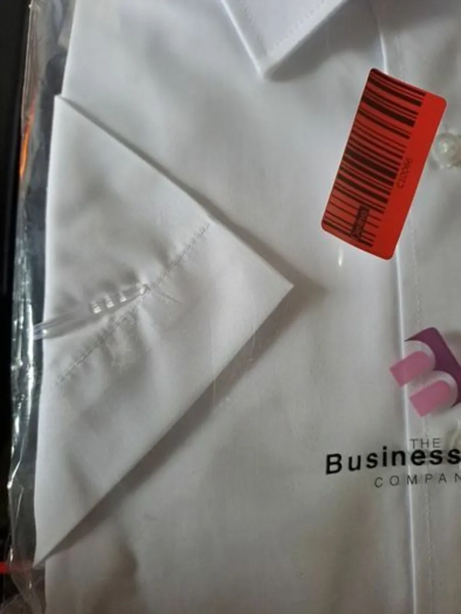 Men's shirt white 17.5 - Image 3